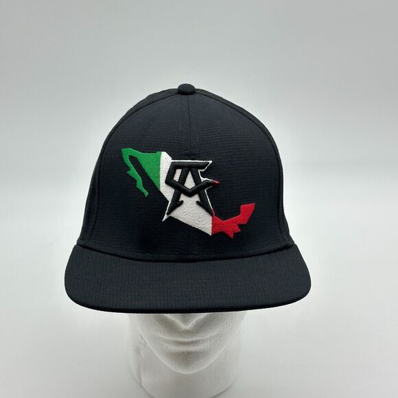 Canelo Alvarez x Under Armour Hat Cap Snap Back Black Embroidered Logo Boxing - Picture 1 of 12